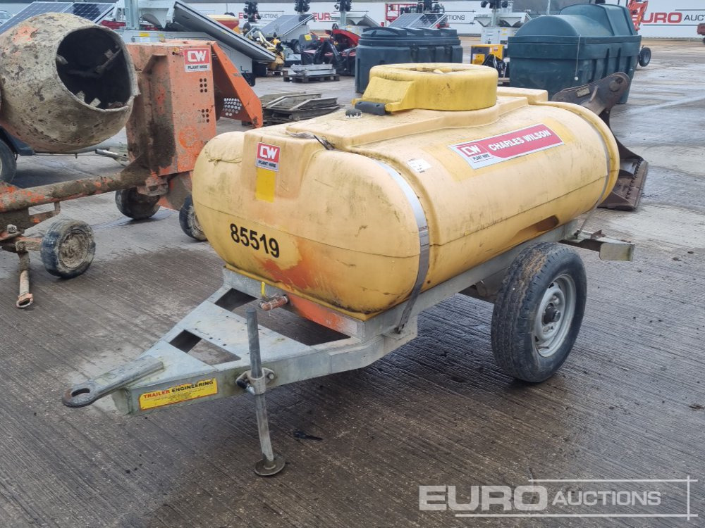 2017 Trailer Engineering Single Axle Plastic Water Bowser - خزان تخزين: صور 1 2017 Trailer Engineering Single Axle Plastic Water Bowser - خزان تخزين: صور 1