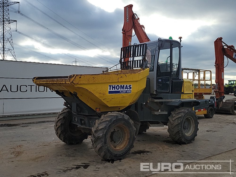 2017 Wacker Neuson DW60 - شاحنة قلابة صغيرة: صور 1 2017 Wacker Neuson DW60 - شاحنة قلابة صغيرة: صور 1