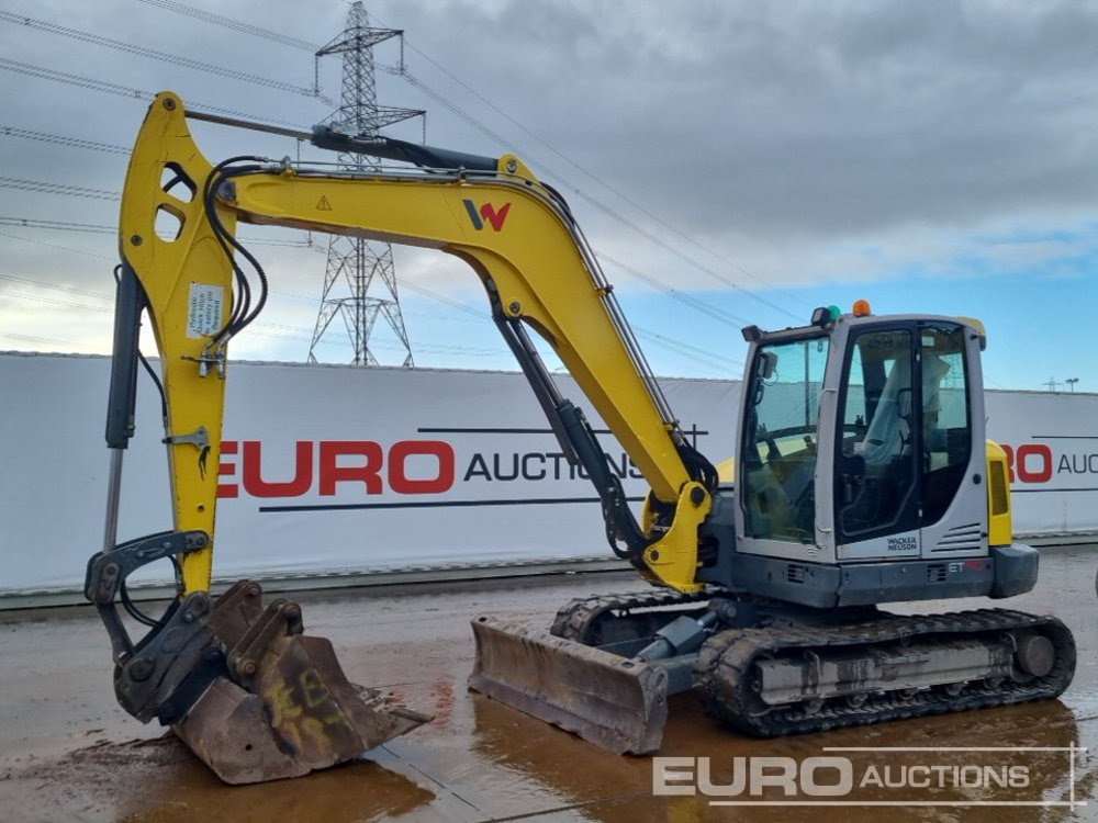 2017 Wacker Neuson ET90 - حفارة مصغرة: صور 1 2017 Wacker Neuson ET90 - حفارة مصغرة: صور 1