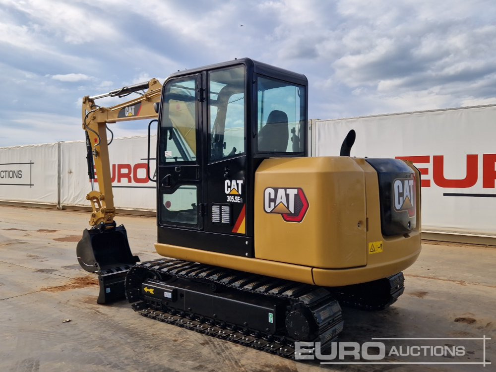 2018 CAT 305.5 E2 - حفارة مصغرة: صور 3 2018 CAT 305.5 E2 - حفارة مصغرة: صور 3