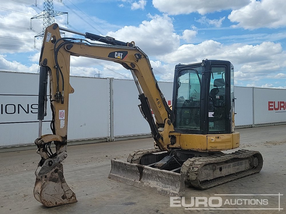 2018 CAT 305E2 - حفارة مصغرة: صور 1 2018 CAT 305E2 - حفارة مصغرة: صور 1