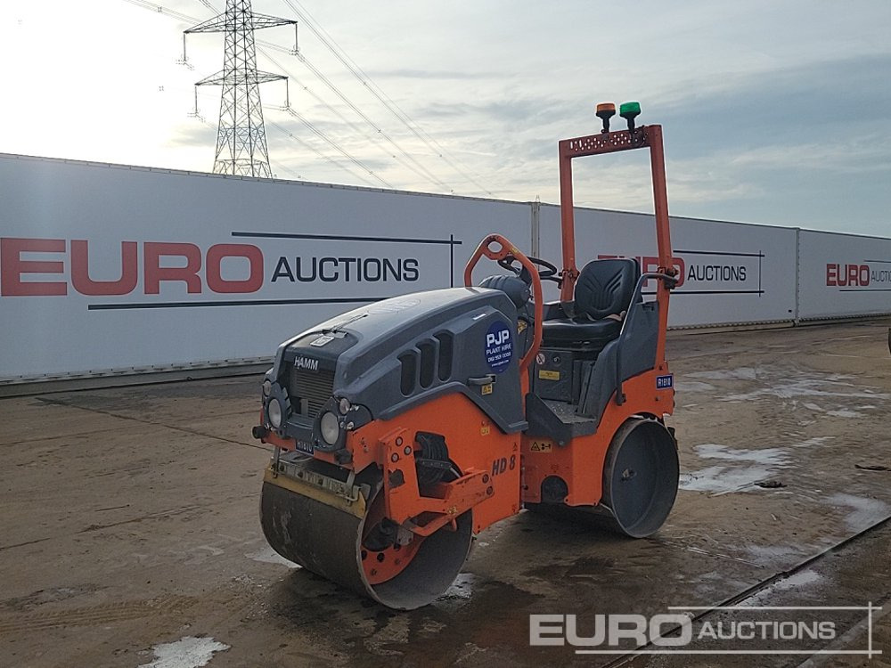 2018 Hamm HD8VV - مدحلة: صور 1 2018 Hamm HD8VV - مدحلة: صور 1