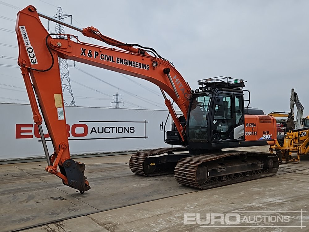 2018 Hitachi ZX210LC-6 - حفارات زحافة: صور 1 2018 Hitachi ZX210LC-6 - حفارات زحافة: صور 1