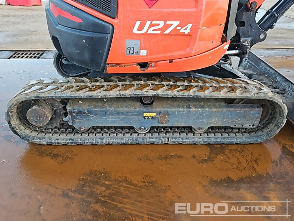 حفارة مصغرة 2018 Kubota U27-4: صور 14