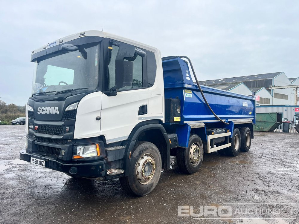 2018 Scania P410XT - قلابات: صور 1 2018 Scania P410XT - قلابات: صور 1
