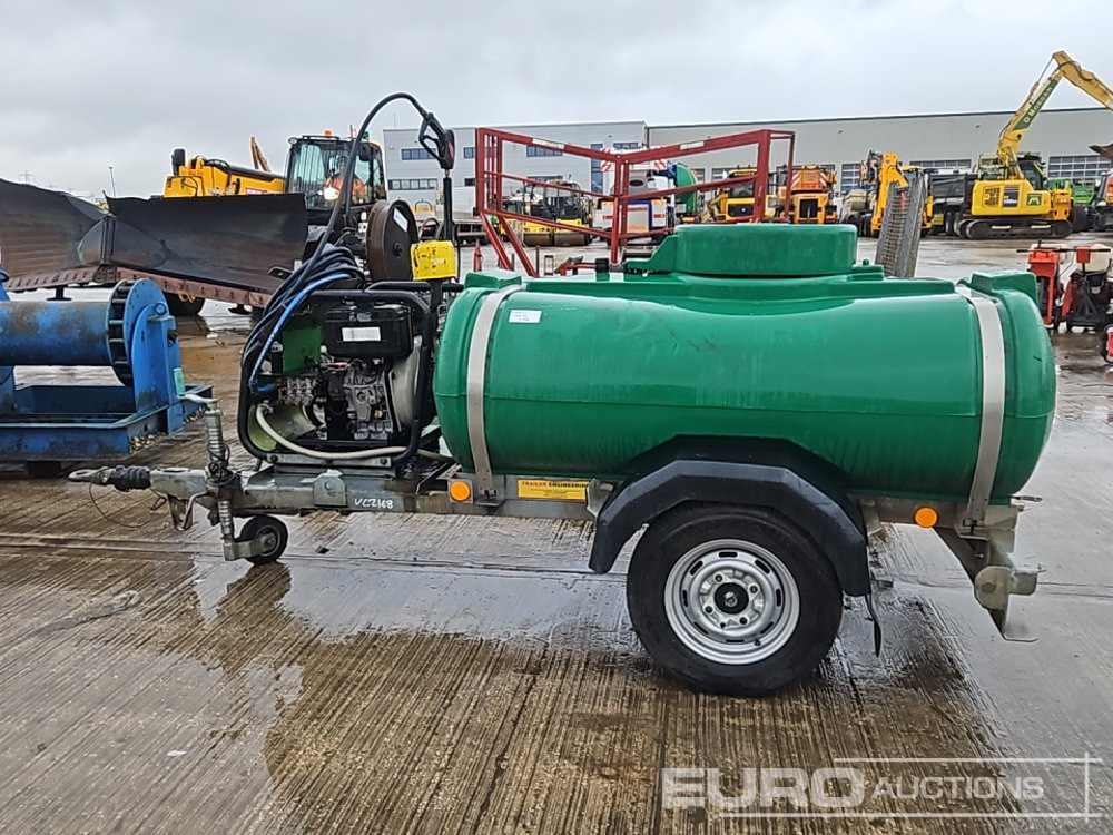 2018 Trailer Engineering Single Axle Plastic Water Bowser, Yanmar Pressure Washer - ماكينة غسيل ضغط عالي: صور 2 2018 Trailer Engineering Single Axle Plastic Water Bowser, Yanmar Pressure Washer - ماكينة غسيل ضغط عالي: صور 2