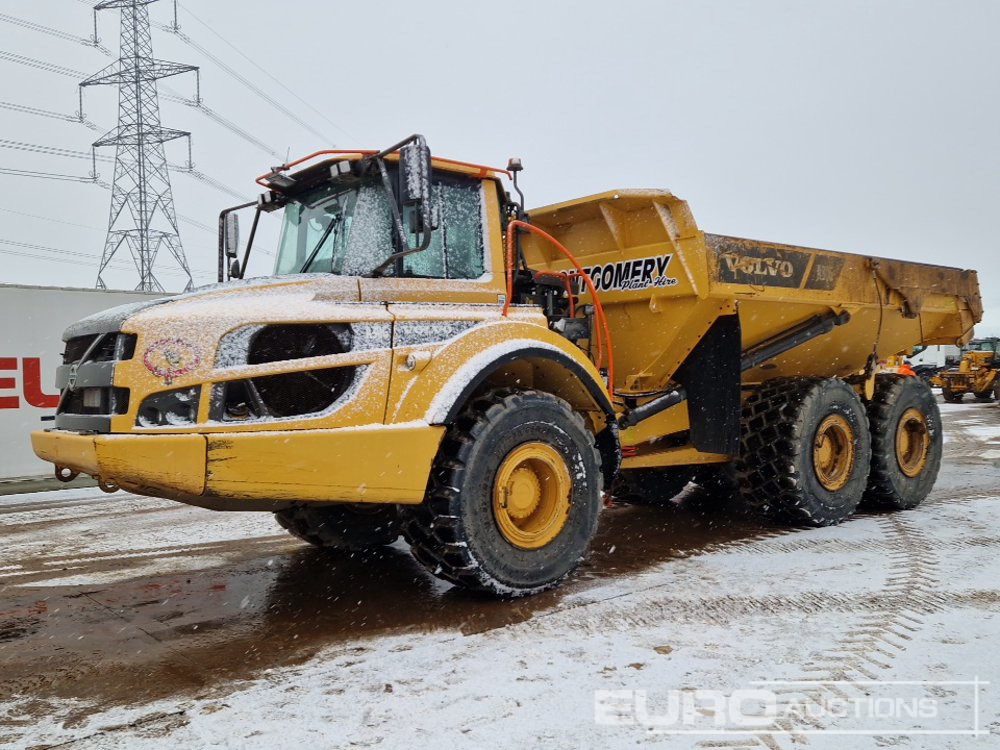 2018 Volvo A30G - شاحنة مفصلية: صور 1 2018 Volvo A30G - شاحنة مفصلية: صور 1