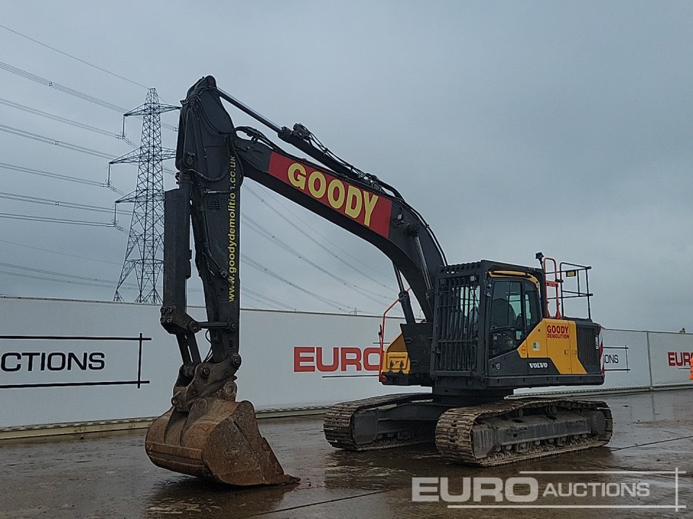 2018 Volvo EC220EL - حفارات زحافة: صور 1 2018 Volvo EC220EL - حفارات زحافة: صور 1