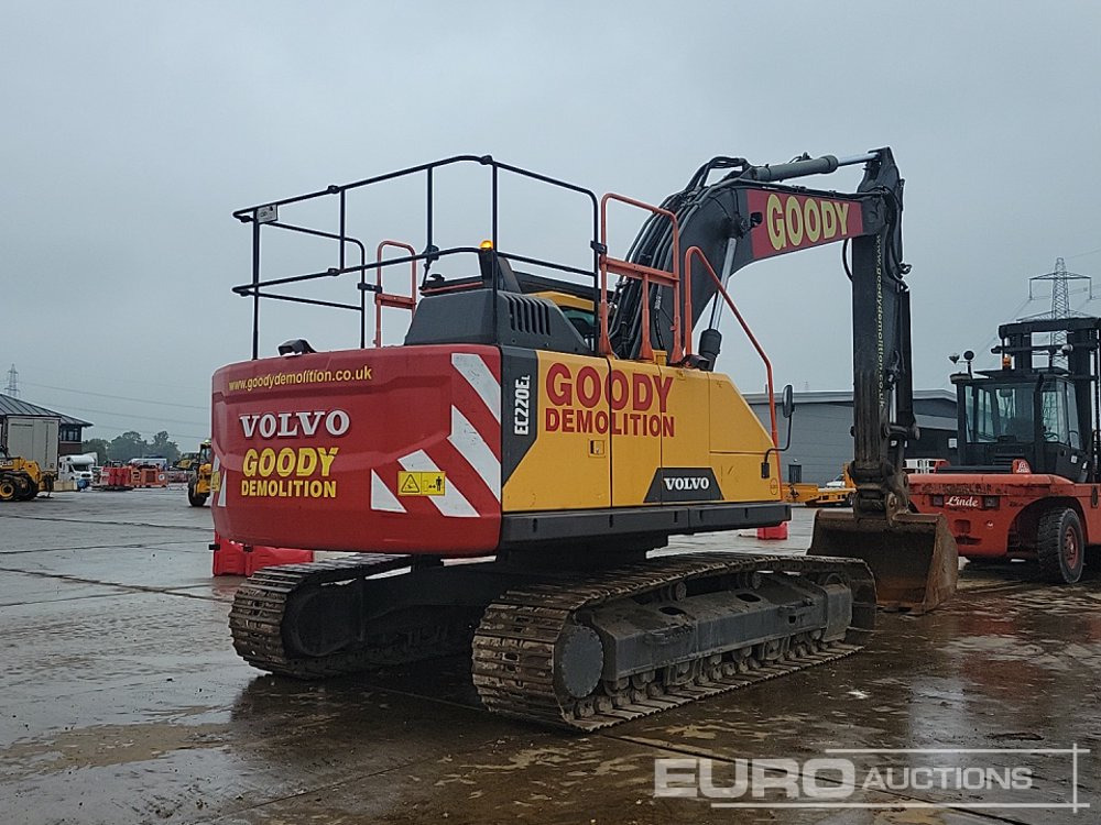 2018 Volvo EC220EL - حفارات زحافة: صور 5 2018 Volvo EC220EL - حفارات زحافة: صور 5