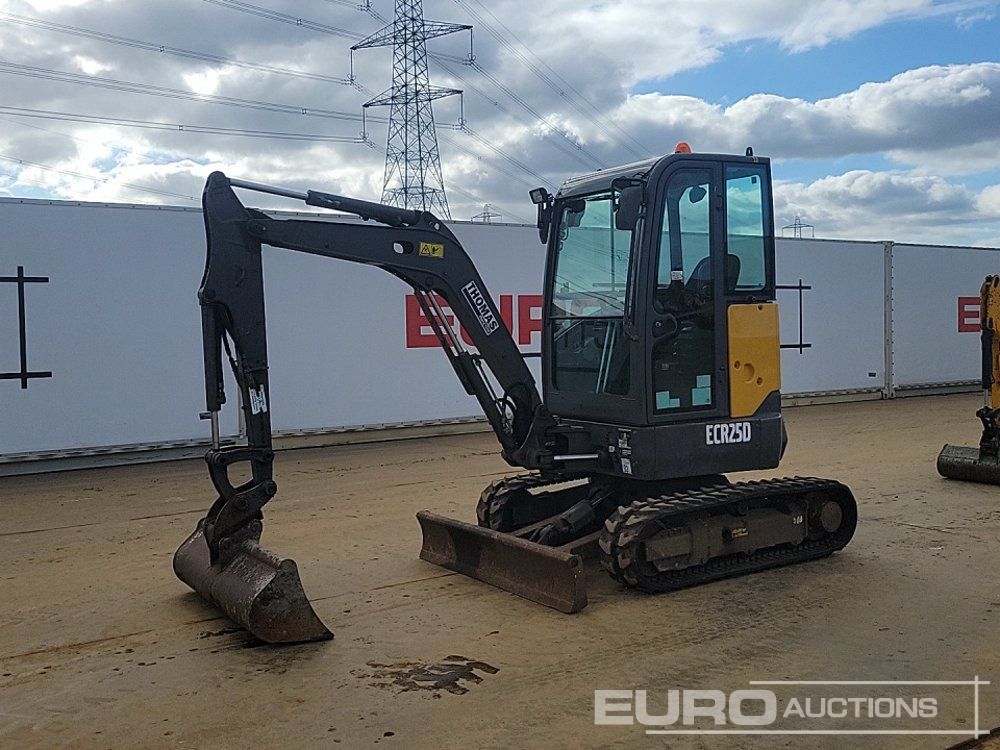2018 Volvo ECR25D - حفارة مصغرة: صور 1 2018 Volvo ECR25D - حفارة مصغرة: صور 1