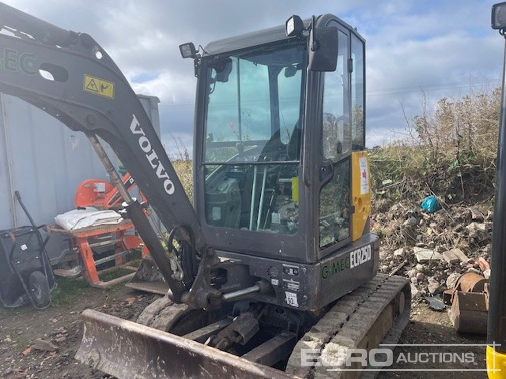 2018 Volvo ECR25D - حفارة مصغرة: صور 3 2018 Volvo ECR25D - حفارة مصغرة: صور 3