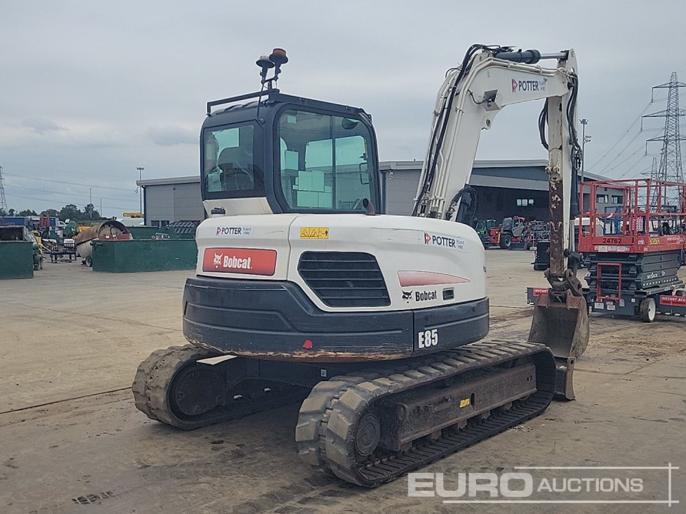 2019 Bobcat E85 - حفارة مصغرة: صور 5 2019 Bobcat E85 - حفارة مصغرة: صور 5