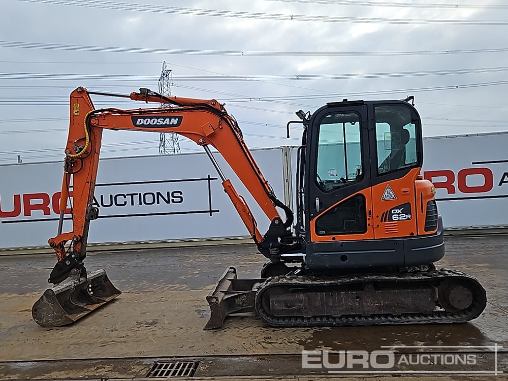 2019 Doosan DX62R-3 - حفارة مصغرة: صور 2 2019 Doosan DX62R-3 - حفارة مصغرة: صور 2
