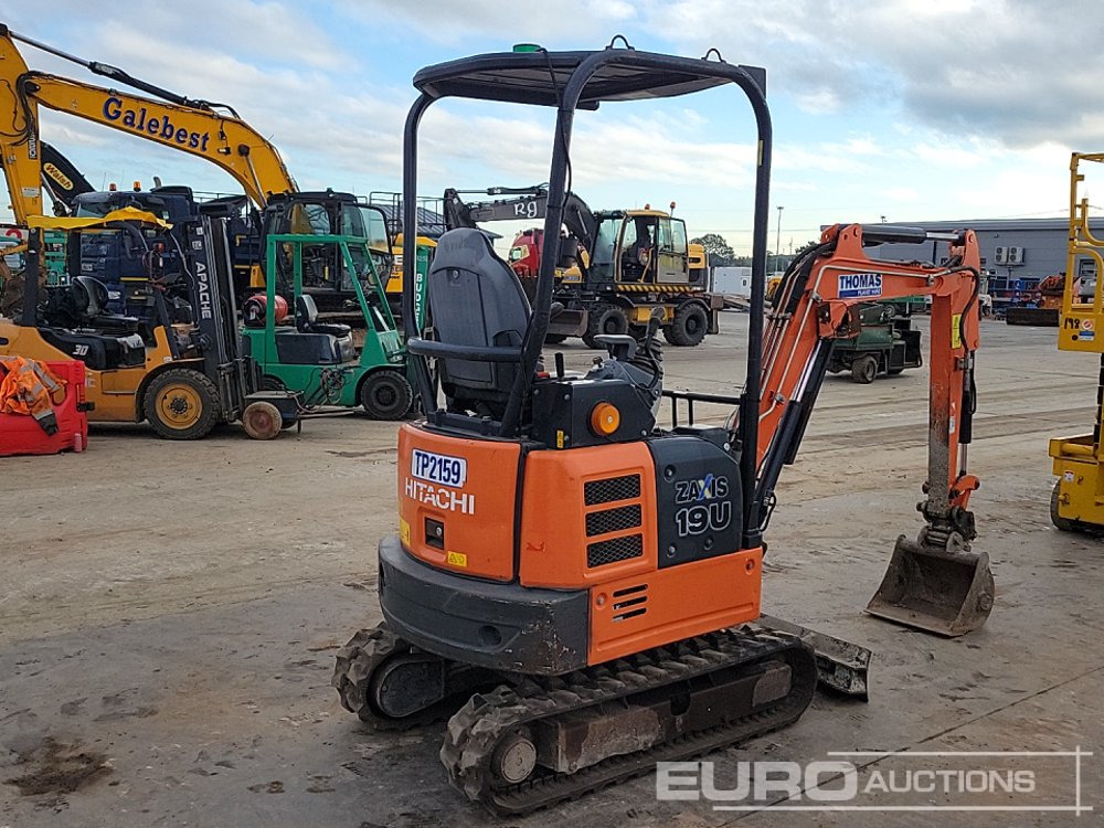2019 Hitachi ZX19U-5A YR - حفارة مصغرة: صور 5 2019 Hitachi ZX19U-5A YR - حفارة مصغرة: صور 5