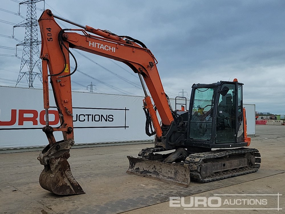 2019 Hitachi ZX85USB-5A - حفارة مصغرة: صور 1 2019 Hitachi ZX85USB-5A - حفارة مصغرة: صور 1