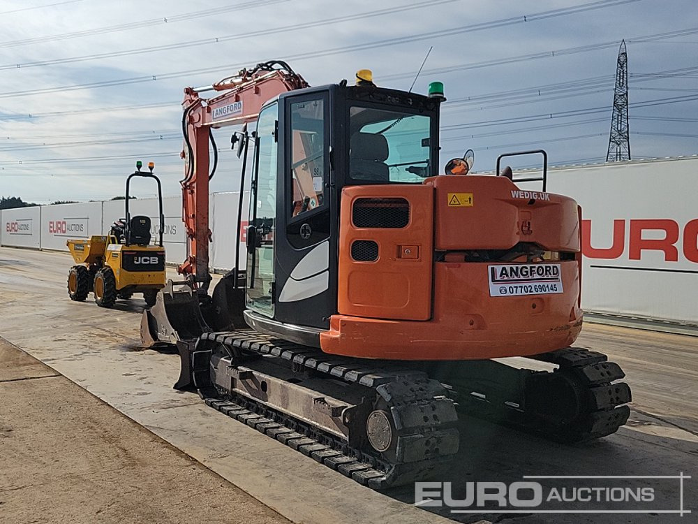 2019 Hitachi ZX85USB-6 - حفارة مصغرة: صور 3 2019 Hitachi ZX85USB-6 - حفارة مصغرة: صور 3