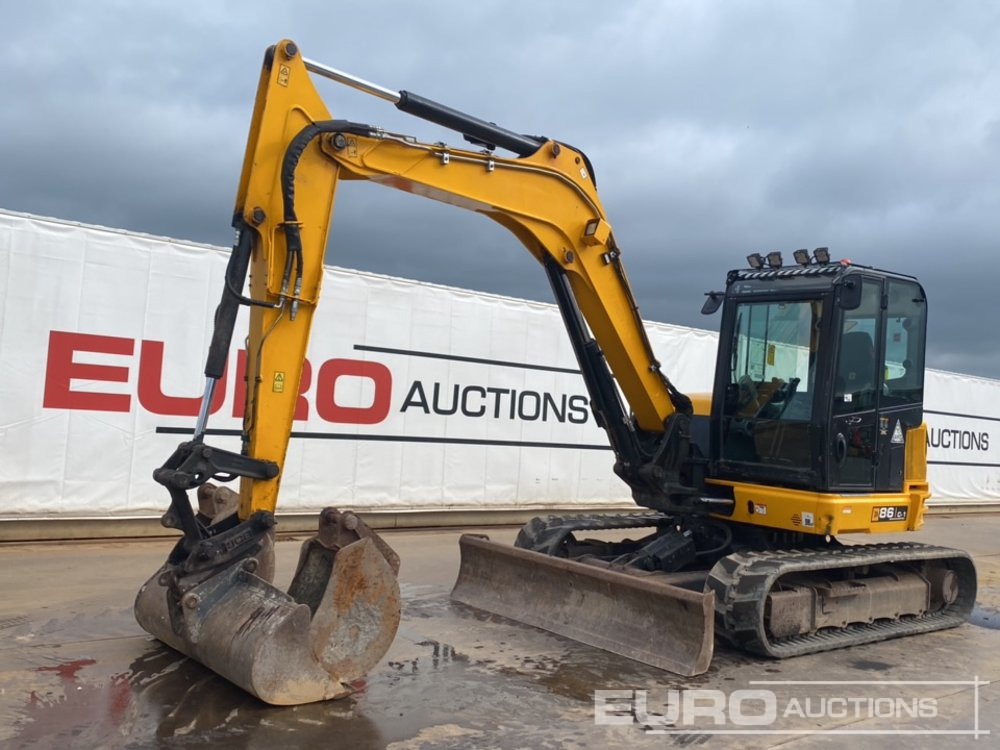 2019 JCB 86C-1 - حفارة مصغرة: صور 1 2019 JCB 86C-1 - حفارة مصغرة: صور 1