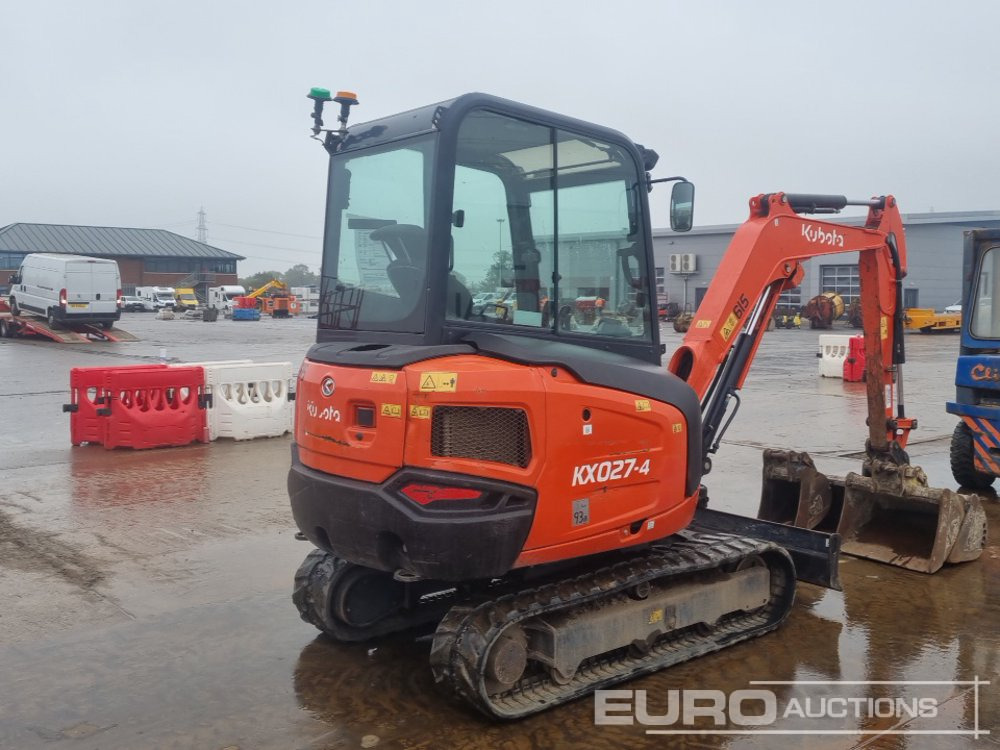 2019 Kubota KX027-4 - حفارة مصغرة: صور 5 2019 Kubota KX027-4 - حفارة مصغرة: صور 5