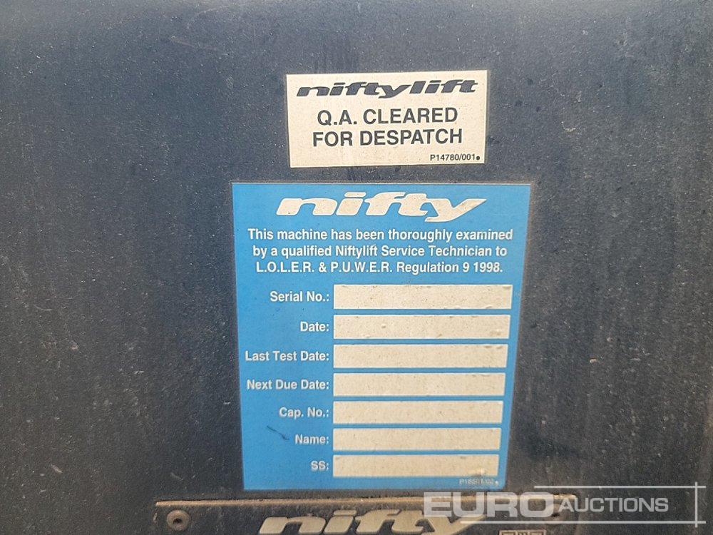 منصات هيدروليكية متنقلة 2019 Niftylift HR28 Hybrid: صور 45