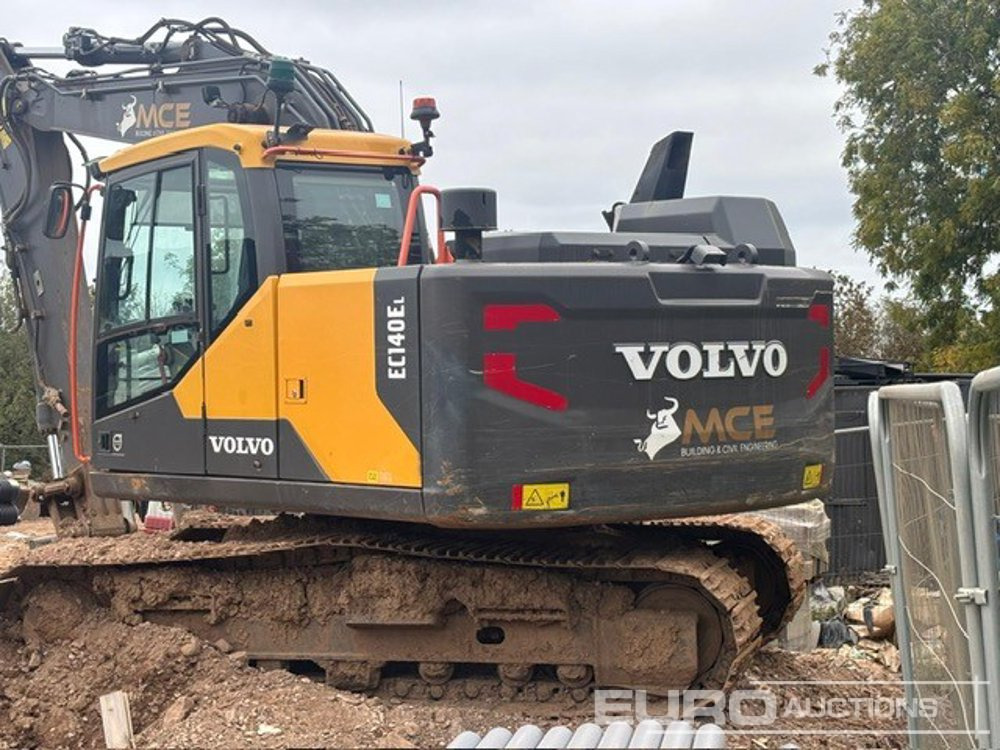 2019 Volvo EC140EL - حفارات زحافة: صور 3 2019 Volvo EC140EL - حفارات زحافة: صور 3