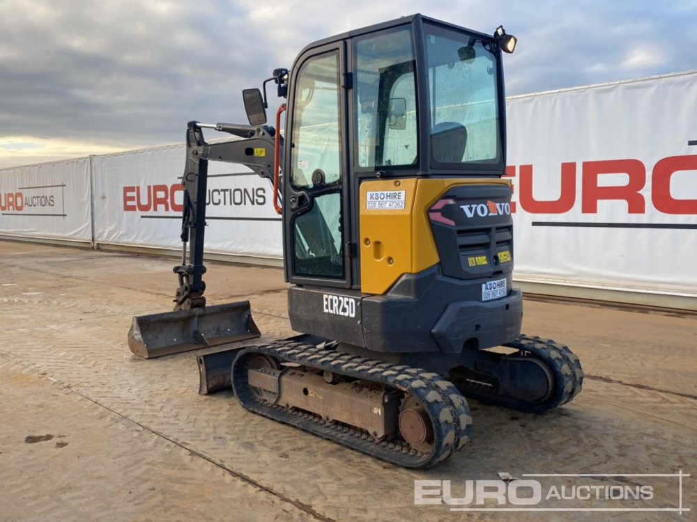 2019 Volvo ECR25D - حفارة مصغرة: صور 3 2019 Volvo ECR25D - حفارة مصغرة: صور 3