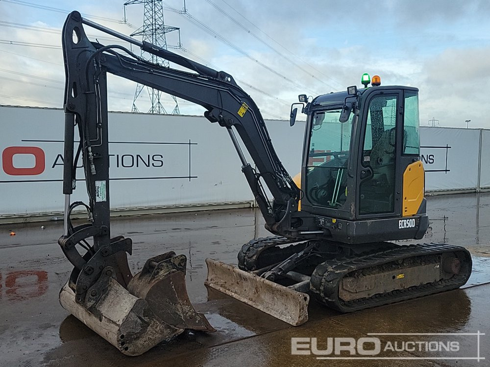 2019 Volvo ECR50D - حفارة مصغرة: صور 1 2019 Volvo ECR50D - حفارة مصغرة: صور 1