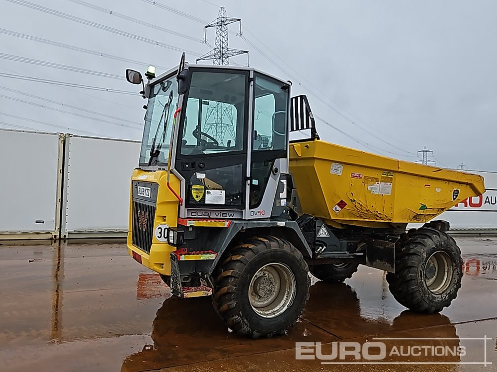 2019 Wacker Neuson DV90 - شاحنة قلابة صغيرة: صور 1 2019 Wacker Neuson DV90 - شاحنة قلابة صغيرة: صور 1