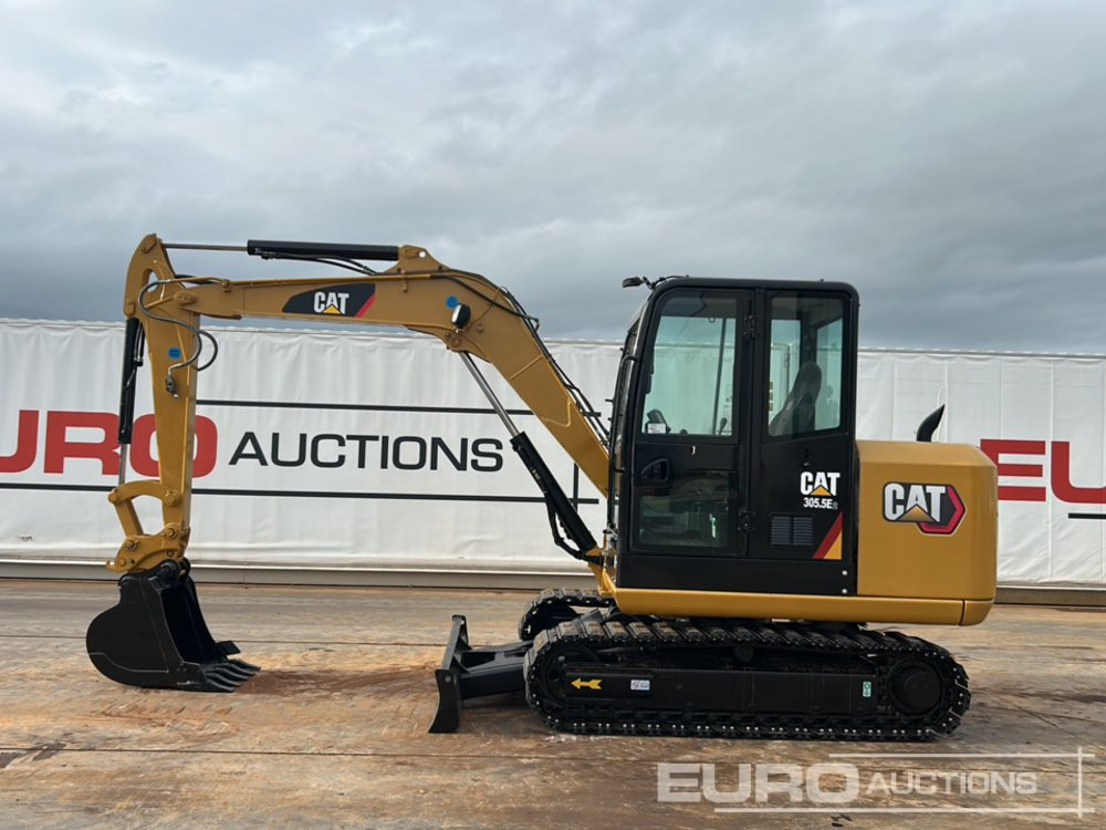 2020 CAT 305.5 E2 - حفارة مصغرة: صور 2 2020 CAT 305.5 E2 - حفارة مصغرة: صور 2