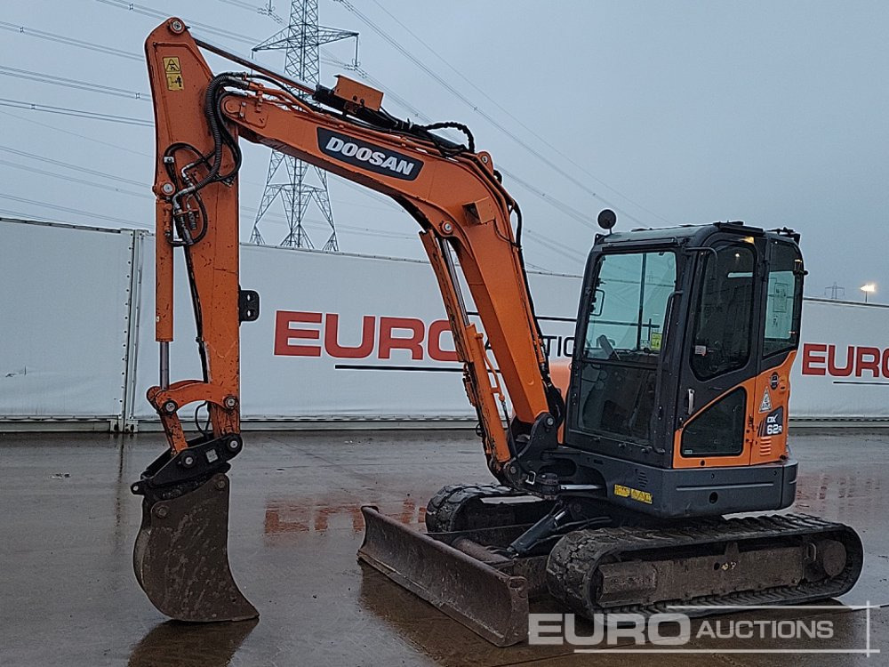 2020 Doosan DX62R-3 - حفارة مصغرة: صور 1 2020 Doosan DX62R-3 - حفارة مصغرة: صور 1
