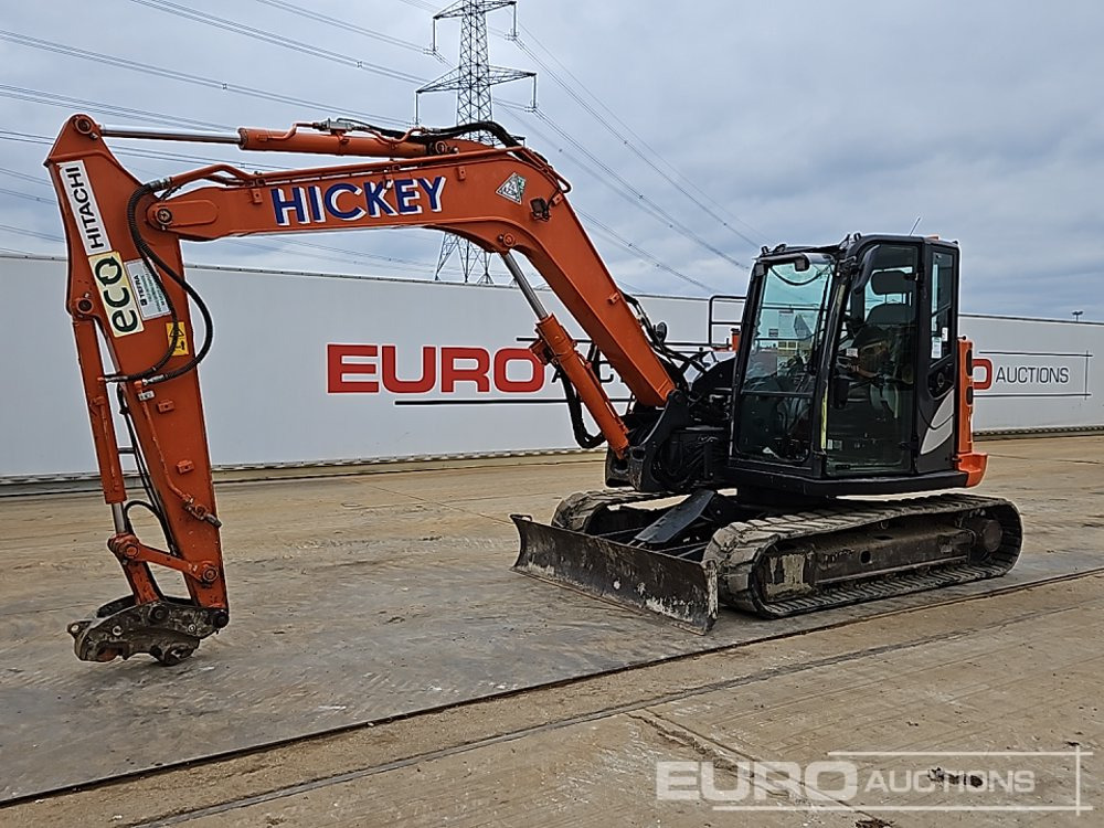 2020 Hitachi ZX85USB-6 - حفارة مصغرة: صور 1 2020 Hitachi ZX85USB-6 - حفارة مصغرة: صور 1