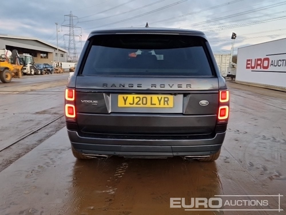 2020 Range Rover Vogue - سيارة دفع رباعي: صور 4 2020 Range Rover Vogue - سيارة دفع رباعي: صور 4