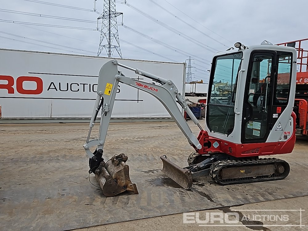 2020 Takeuchi TB216 - حفارة مصغرة: صور 1 2020 Takeuchi TB216 - حفارة مصغرة: صور 1