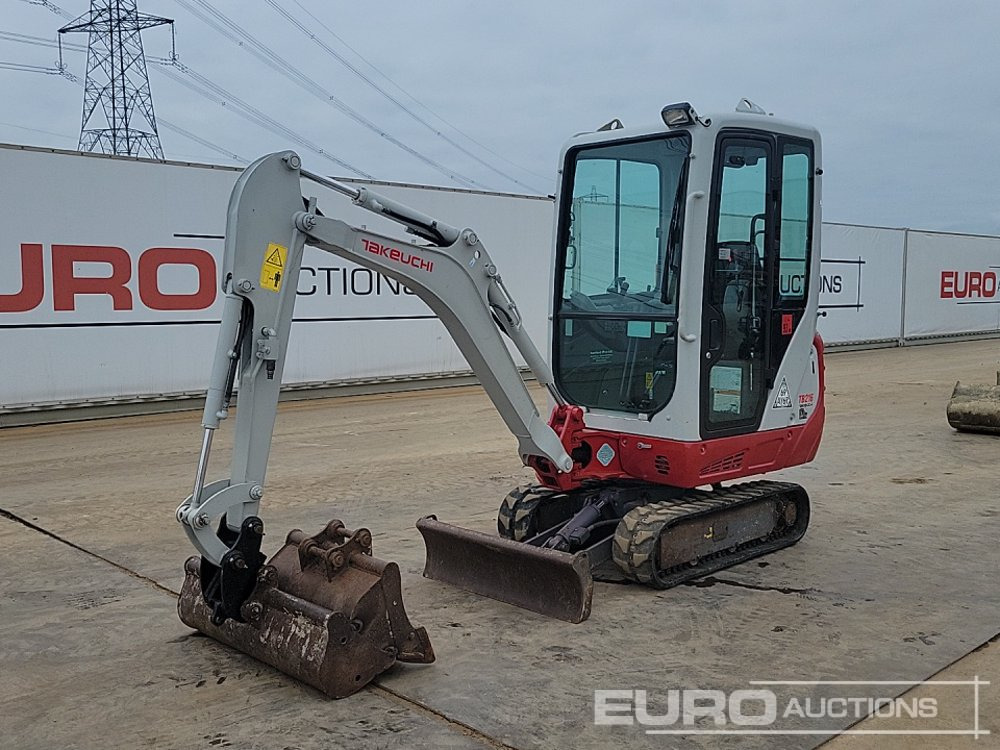 2020 Takeuchi TB216 - حفارة مصغرة: صور 1 2020 Takeuchi TB216 - حفارة مصغرة: صور 1