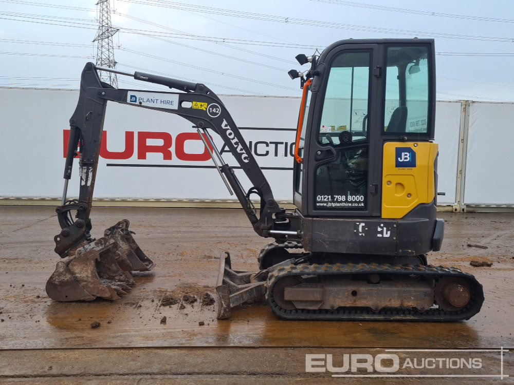 2020 Volvo ECR25D - حفارة مصغرة: صور 2 2020 Volvo ECR25D - حفارة مصغرة: صور 2