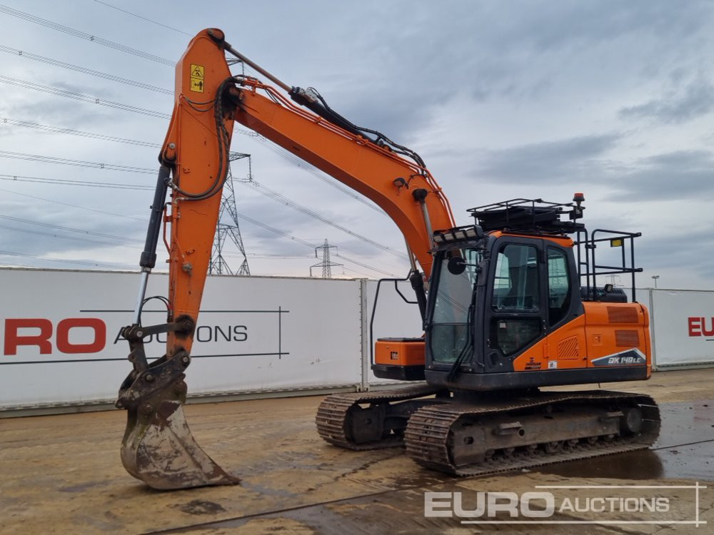 2021 Doosan DX140LC-7 - حفارات زحافة: صور 1 2021 Doosan DX140LC-7 - حفارات زحافة: صور 1