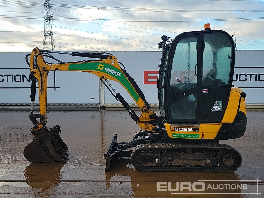 2021 JCB 8026CTS - حفارة مصغرة: صور 2 2021 JCB 8026CTS - حفارة مصغرة: صور 2