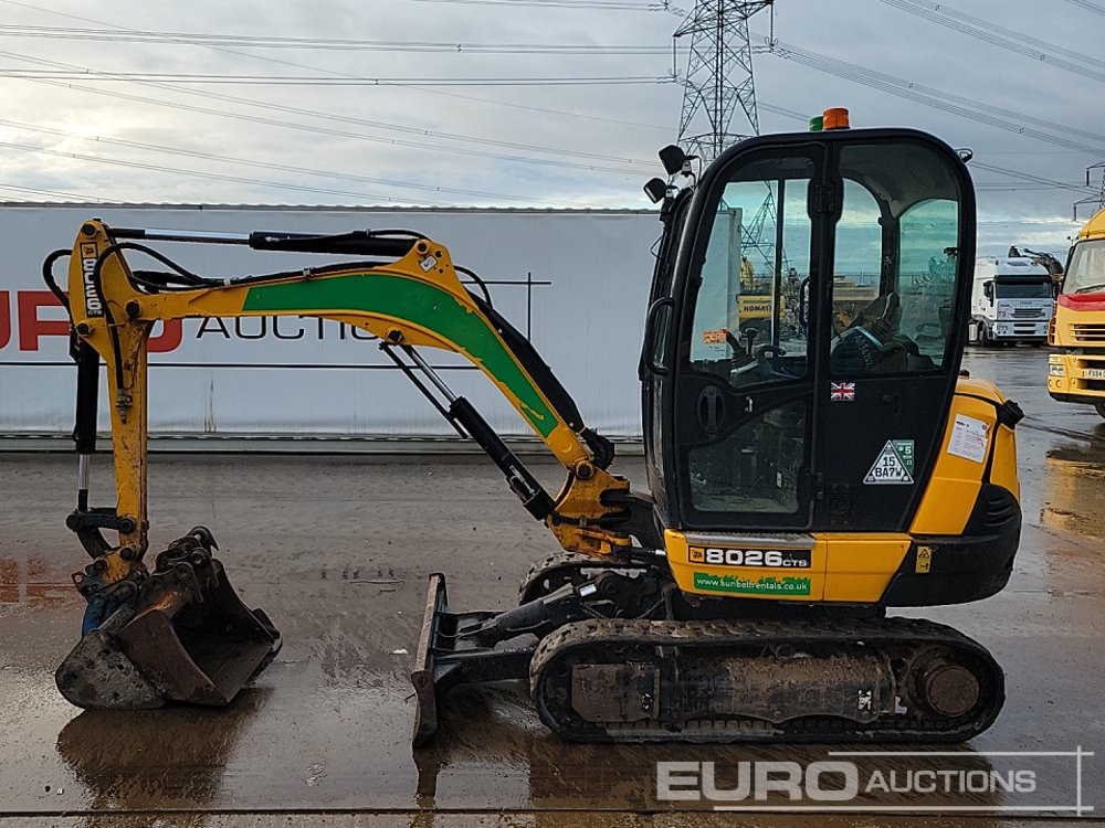 2021 JCB 8026CTS - حفارة مصغرة: صور 2 2021 JCB 8026CTS - حفارة مصغرة: صور 2