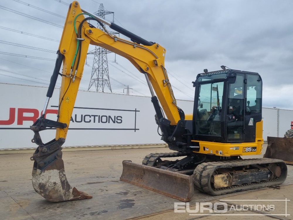 2021 JCB 85Z-2 - حفارة مصغرة: صور 1 2021 JCB 85Z-2 - حفارة مصغرة: صور 1