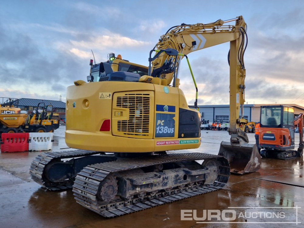 2021 Komatsu PC138US-11 - حفارات زحافة: صور 5 2021 Komatsu PC138US-11 - حفارات زحافة: صور 5