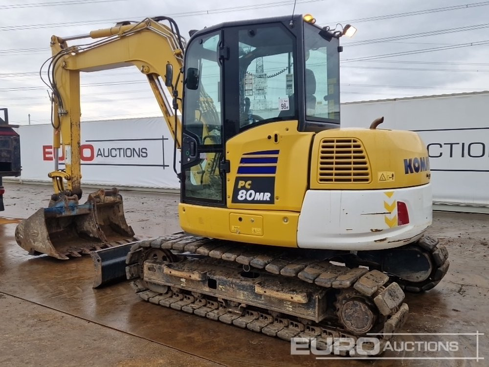 2021 Komatsu PC80MR-5E0 - حفارة مصغرة: صور 3 2021 Komatsu PC80MR-5E0 - حفارة مصغرة: صور 3