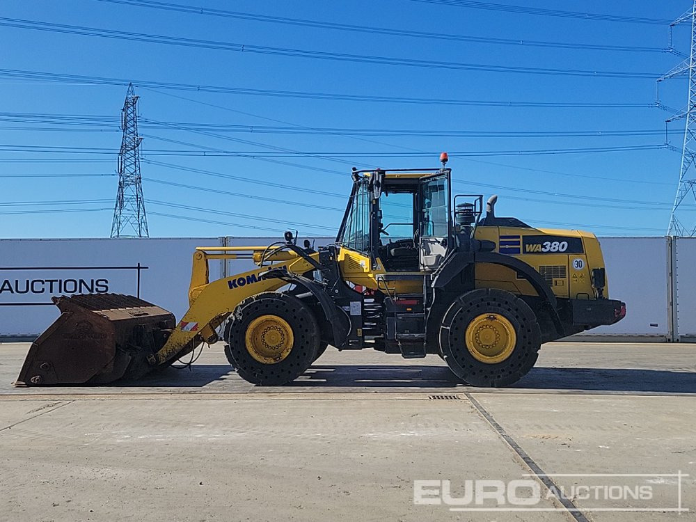 2021 Komatsu WA380-8E0 - اللودر بعجل: صور 2 2021 Komatsu WA380-8E0 - اللودر بعجل: صور 2