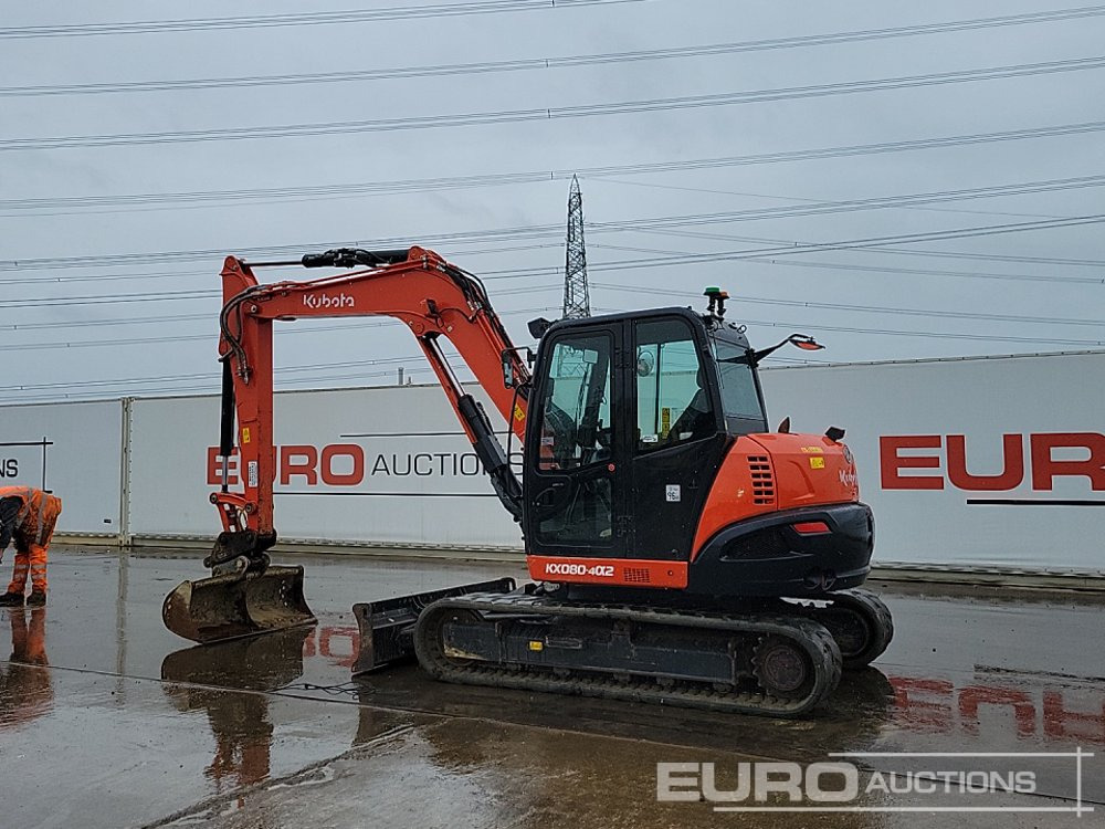 2021 Kubota KX080-4A2 - حفارة مصغرة: صور 3 2021 Kubota KX080-4A2 - حفارة مصغرة: صور 3