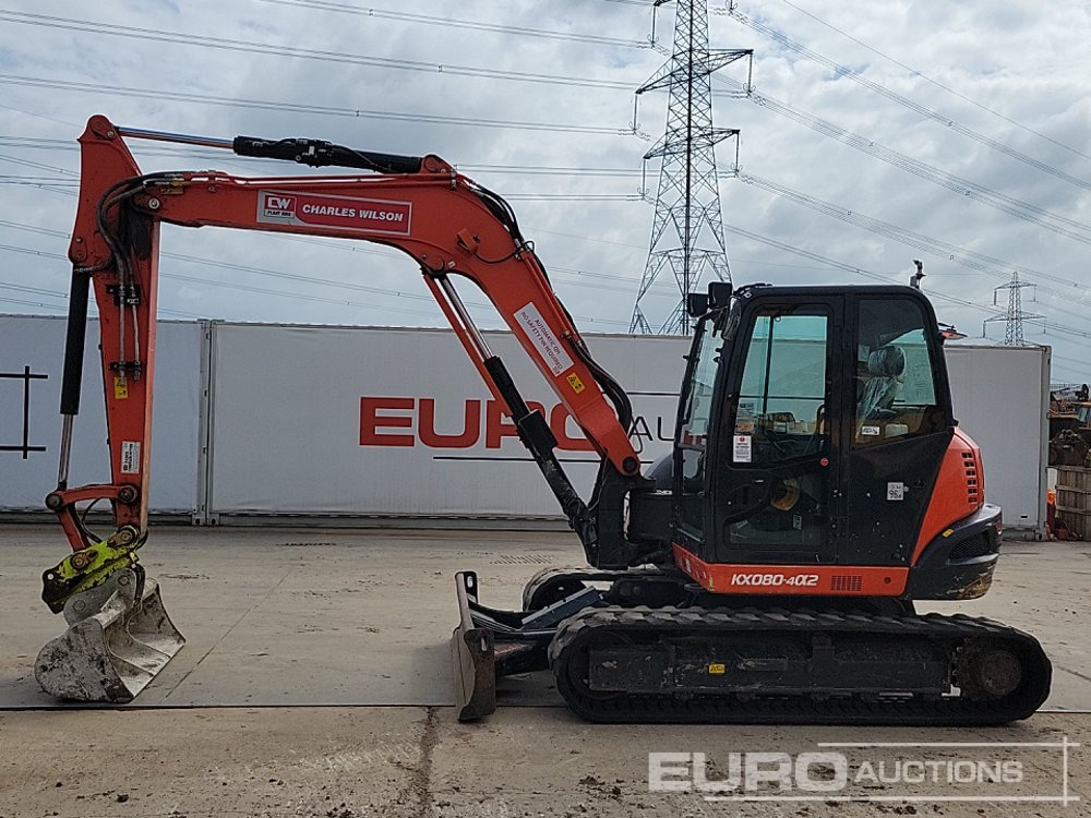 2021 Kubota KX080-4A2 - حفارة مصغرة: صور 2 2021 Kubota KX080-4A2 - حفارة مصغرة: صور 2