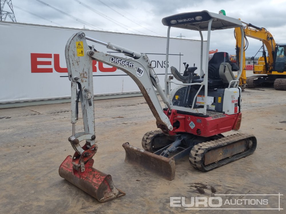 2021 Takeuchi TB217R - حفارة مصغرة: صور 1 2021 Takeuchi TB217R - حفارة مصغرة: صور 1
