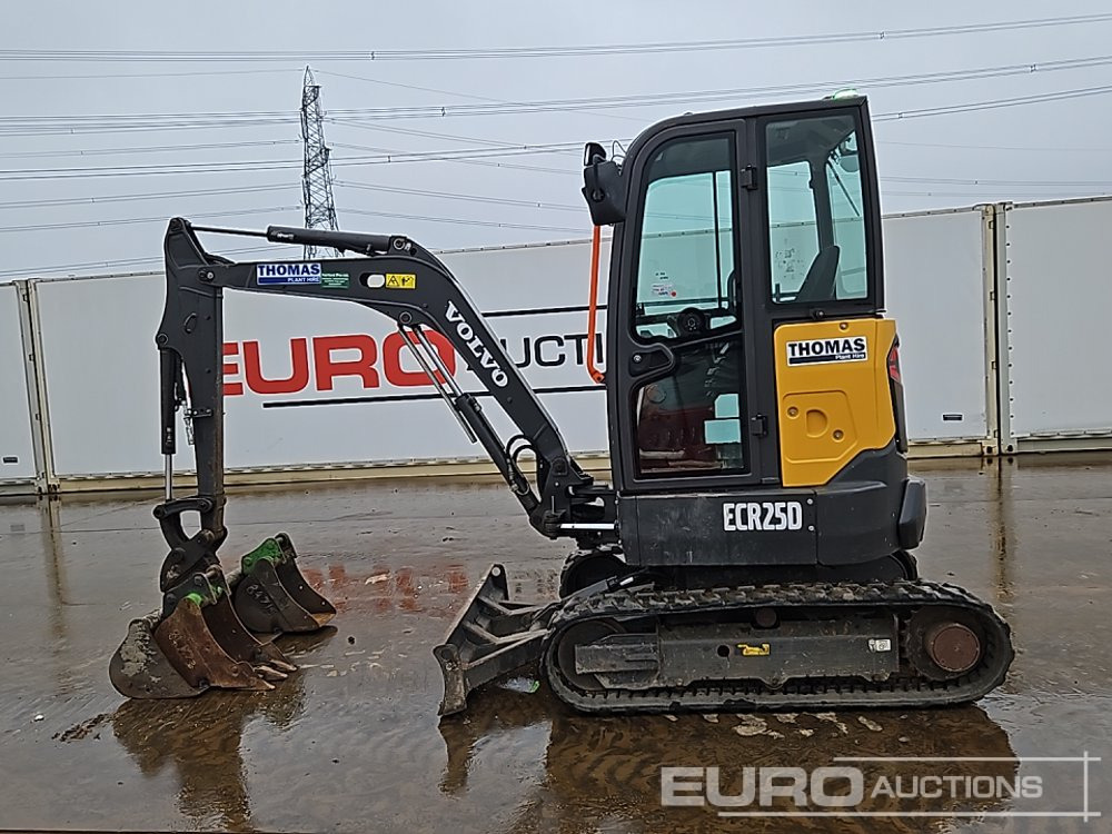 2021 Volvo ECR25D - حفارة مصغرة: صور 3 2021 Volvo ECR25D - حفارة مصغرة: صور 3