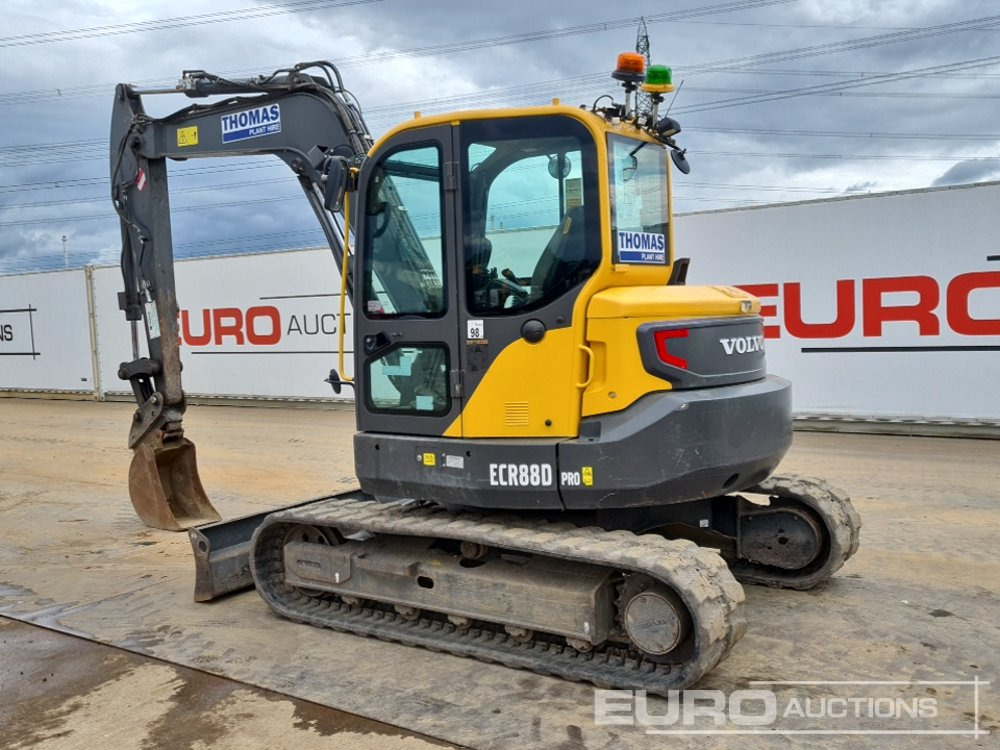 2021 Volvo ECR88D - حفارة مصغرة: صور 3 2021 Volvo ECR88D - حفارة مصغرة: صور 3