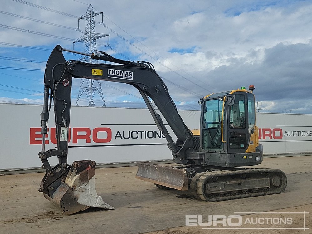 2021 Volvo ECR88D - حفارة مصغرة: صور 1 2021 Volvo ECR88D - حفارة مصغرة: صور 1