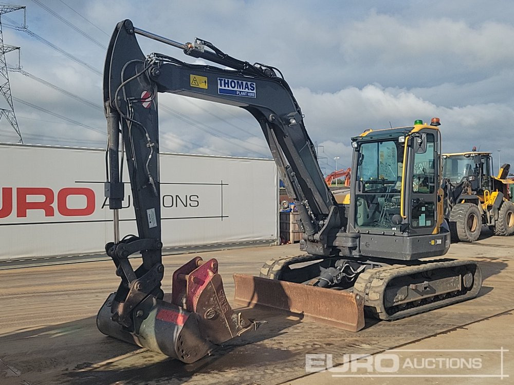 2021 Volvo ECR88D - حفارة مصغرة: صور 1 2021 Volvo ECR88D - حفارة مصغرة: صور 1