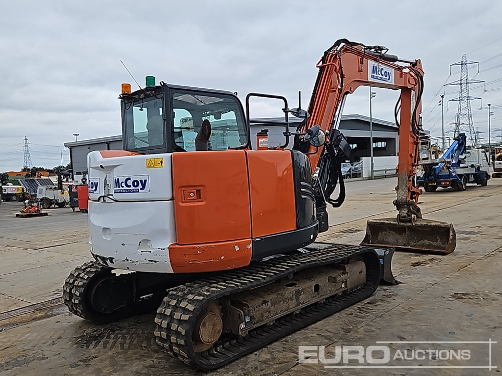 2022 Hitachi ZX85USB-6 - حفارة مصغرة: صور 5 2022 Hitachi ZX85USB-6 - حفارة مصغرة: صور 5