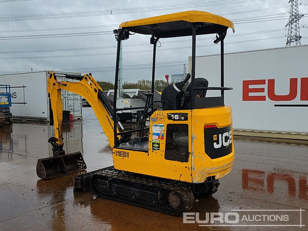 2022 JCB 16C-1 T3 - حفارة مصغرة: صور 3 2022 JCB 16C-1 T3 - حفارة مصغرة: صور 3